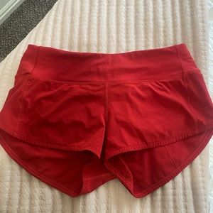 Speed Up Low Rise Lined Lululemon shorts